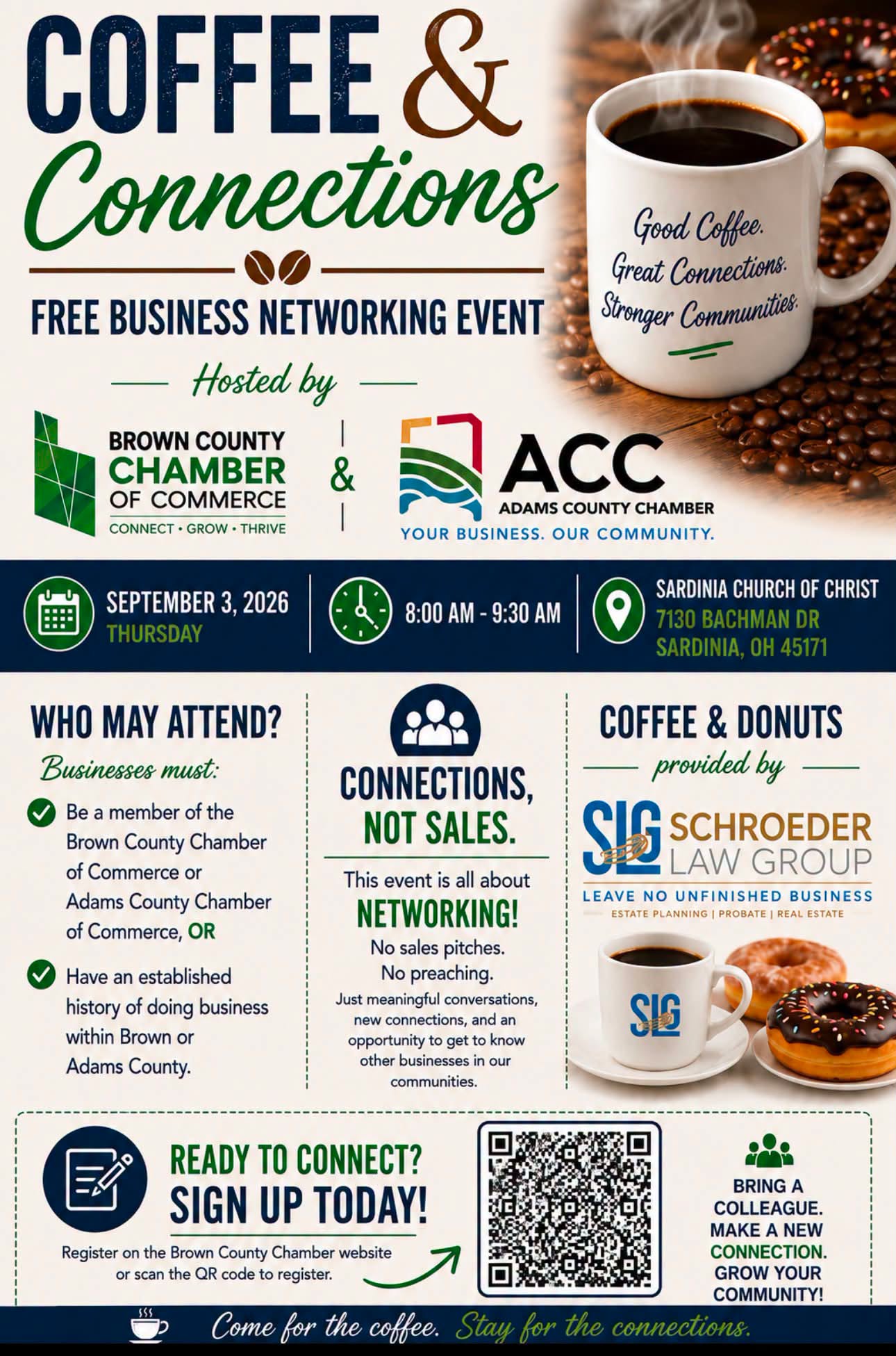 Join us for Coffee and Connections!